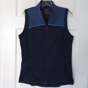 adidas Womens Sleeveless "The Reserve Club" Full Zip Stretch Golf Vest NWOT - M